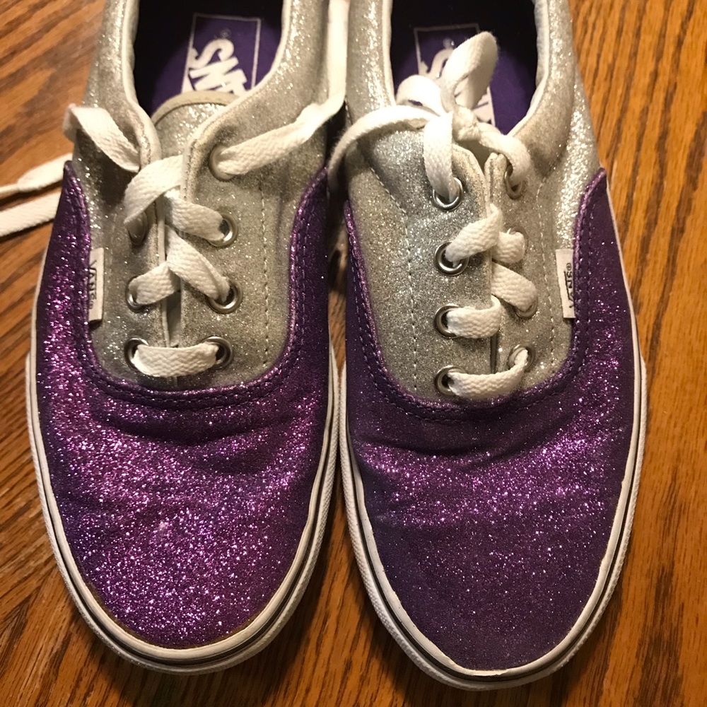Like new sparkly Vans
